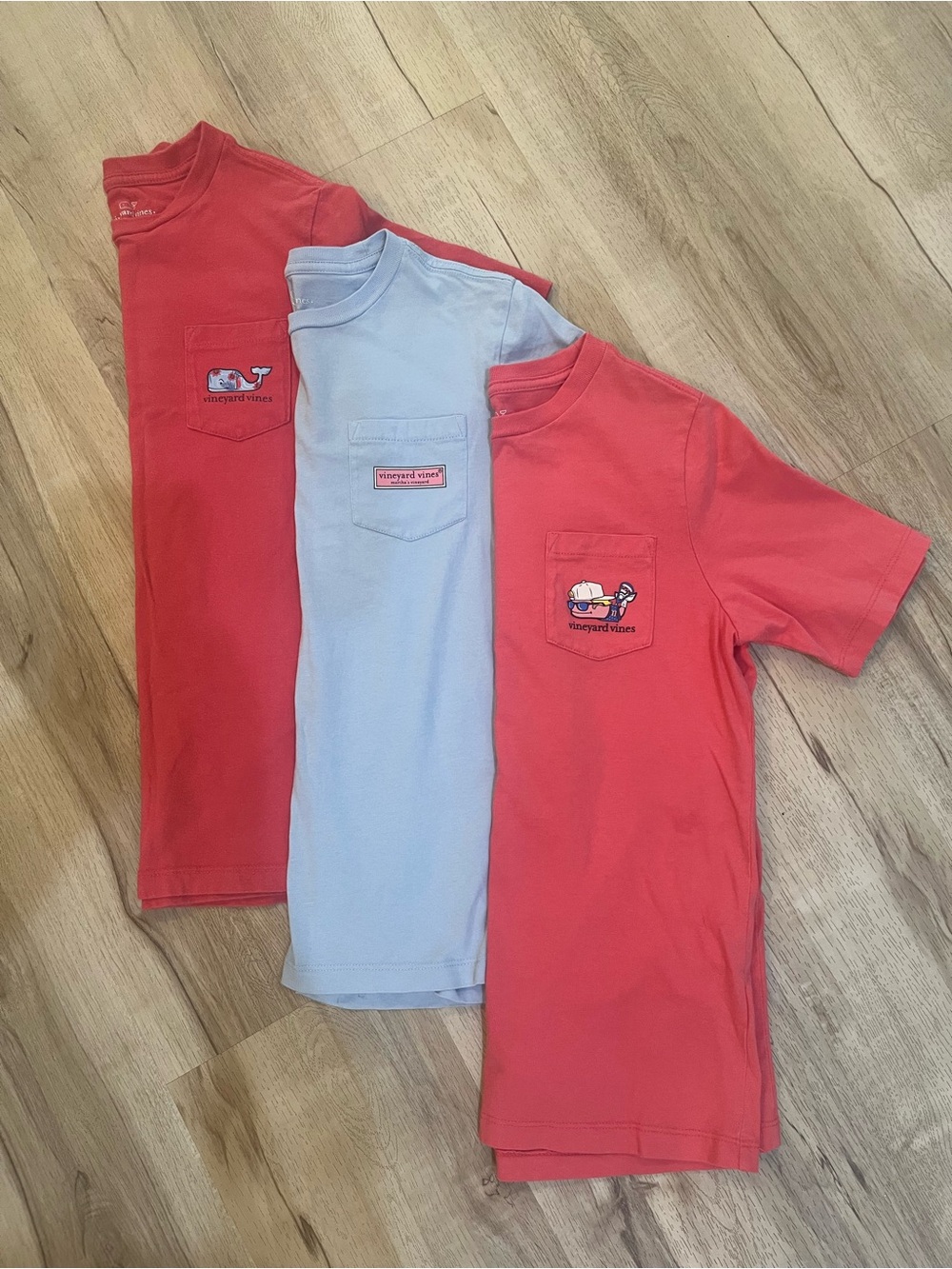 Vineyard Vines Kids Short-Sleeve Pocket Tees